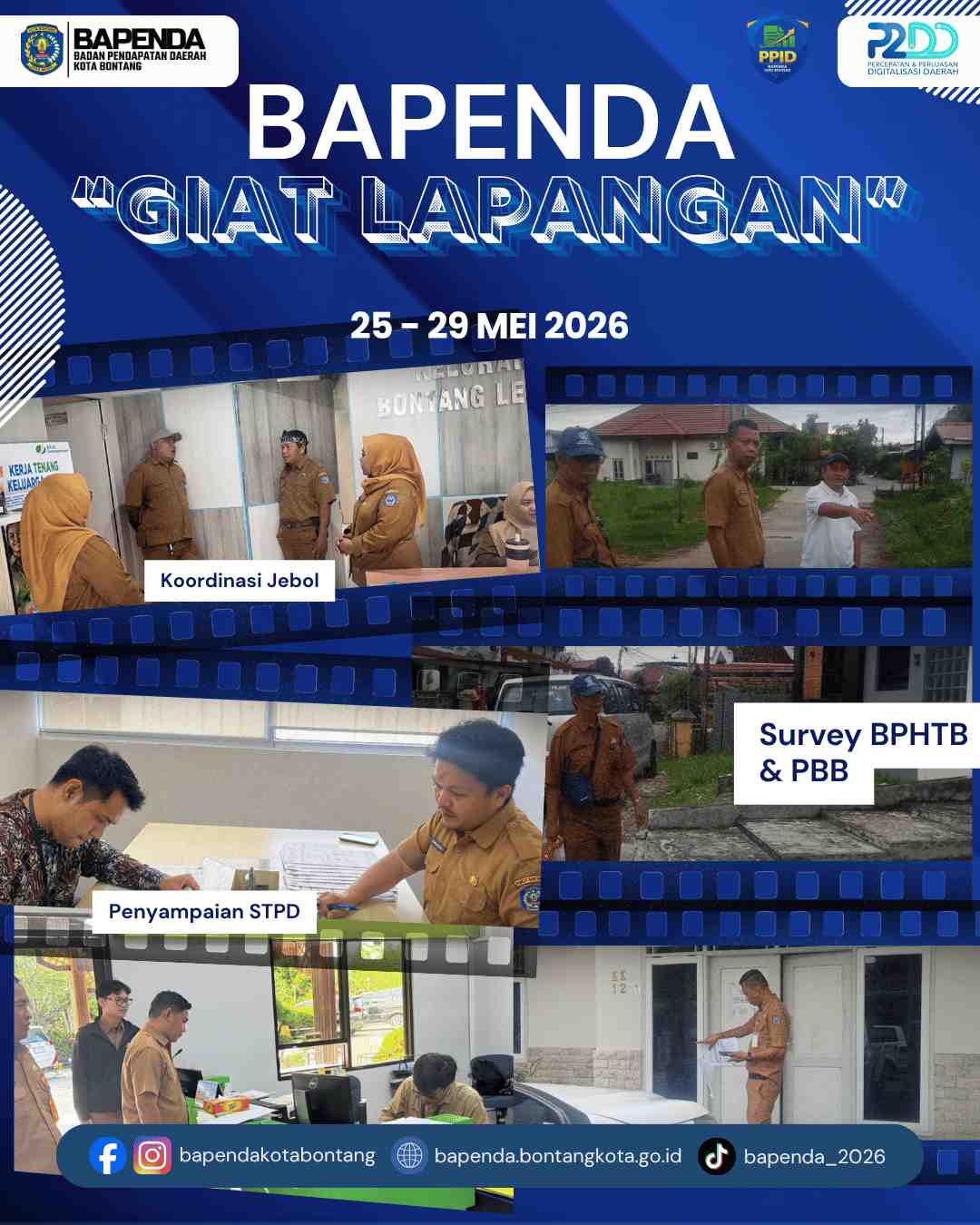 Kegiatan Lapangan 25 - 29 Mei 2026