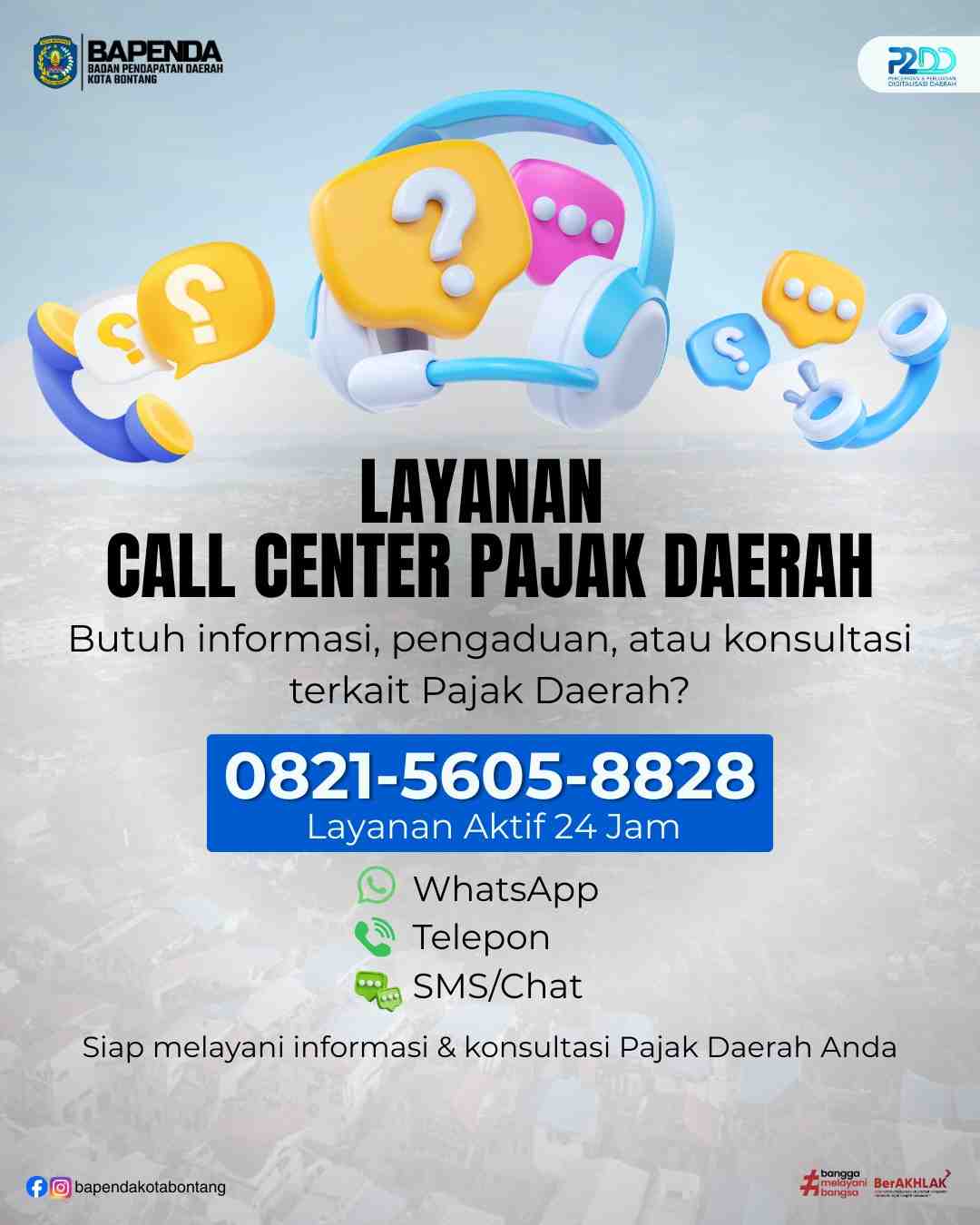 Layanan Call Center Pajak Daerah